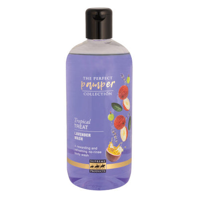 Supreme Tropical Treat Lavender Wash 500ml bottle