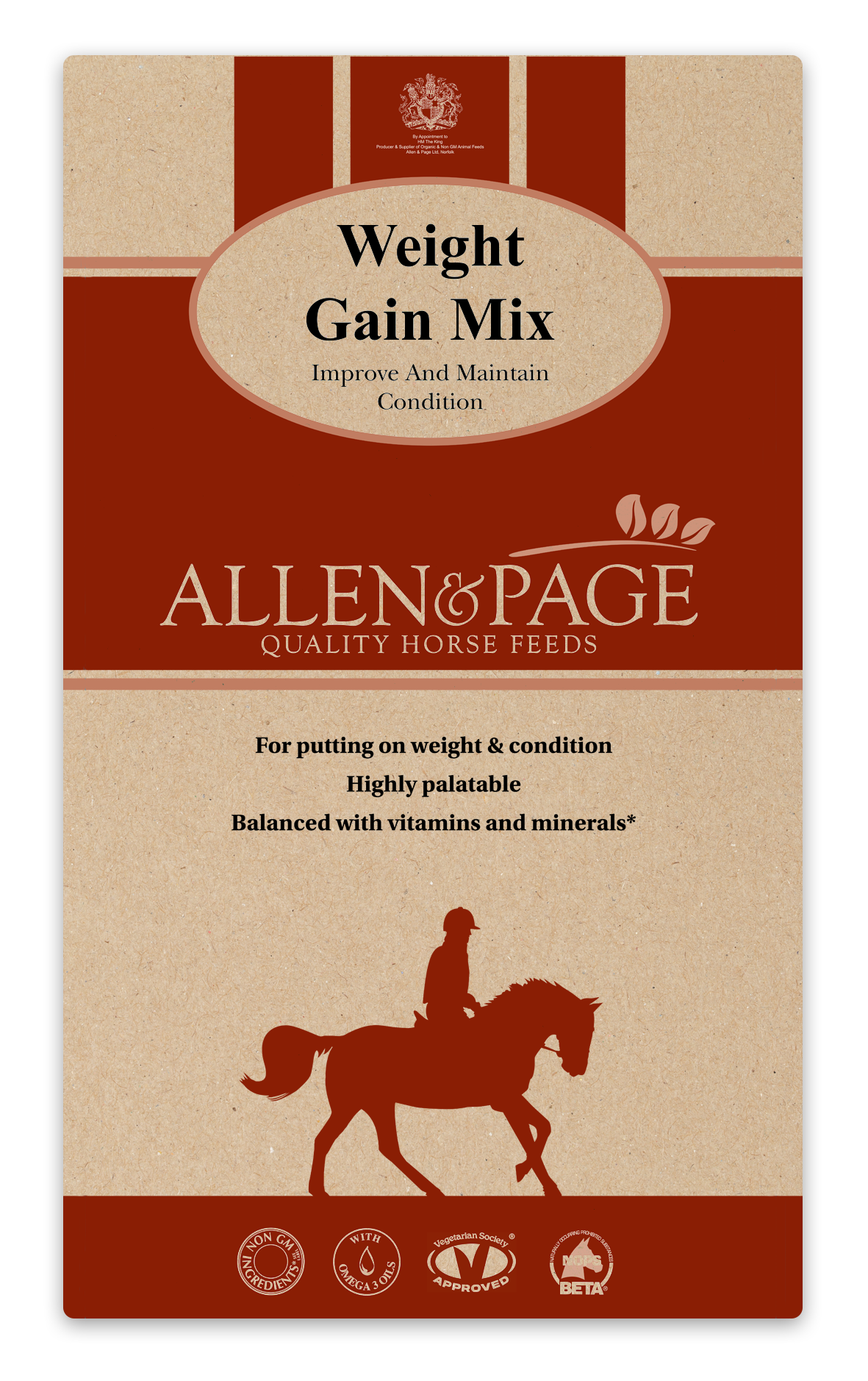 Bag of Allen & Page Weight-Gain-Mix