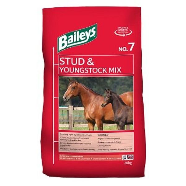 Baileys No.7 Stud & Youngstock Mix 20 kg feed bag