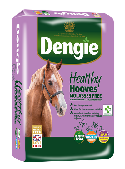 Dengie Healthy Hooves Molasses Free horse feed bag