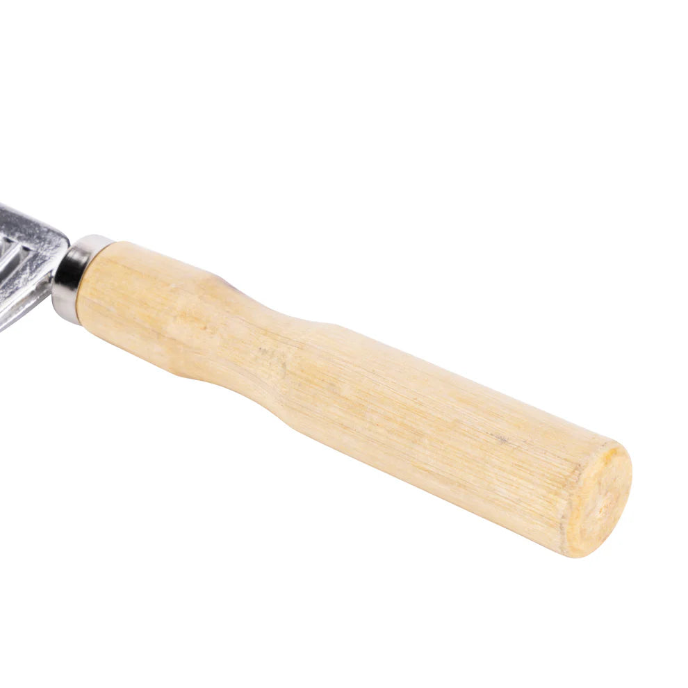 EZI-GROOM Mane Comb wooden handle close up
