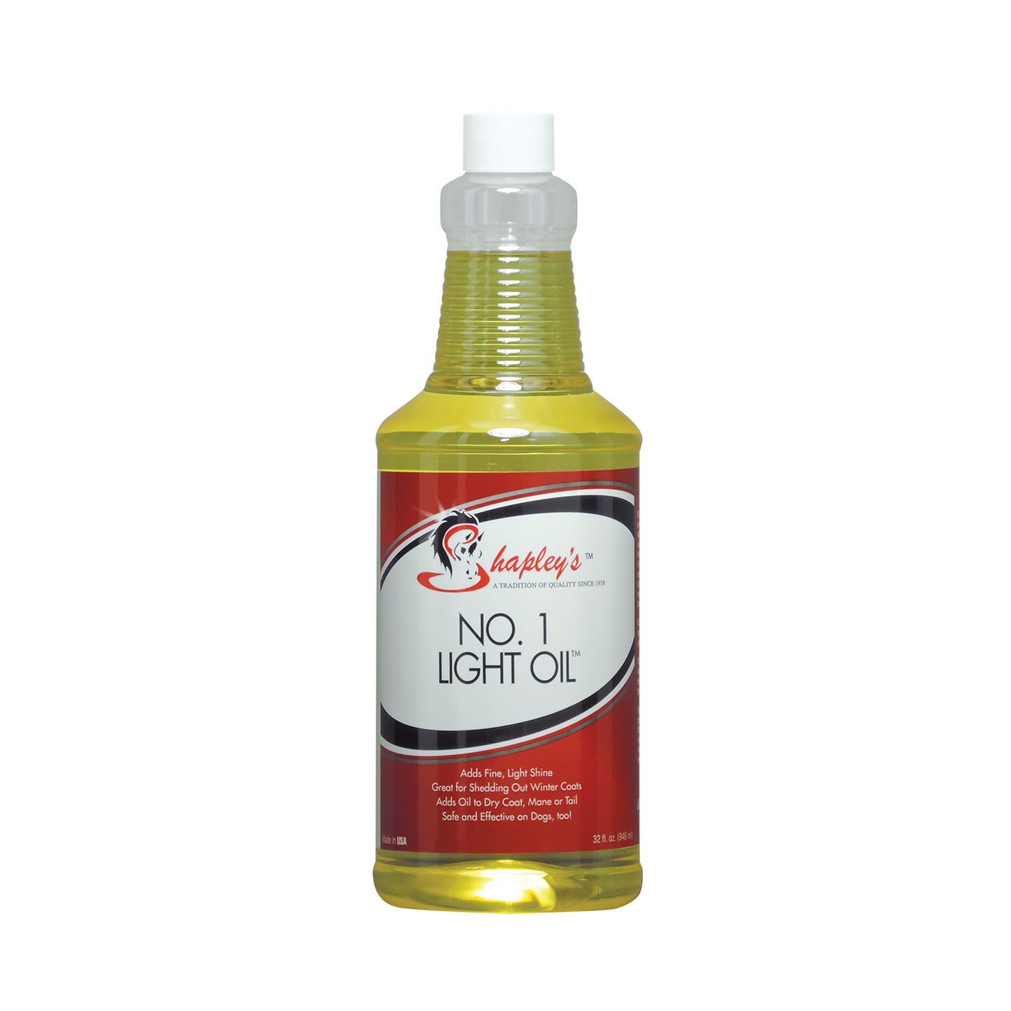 Shapley's No. 1 Light Oil bottle on a white background