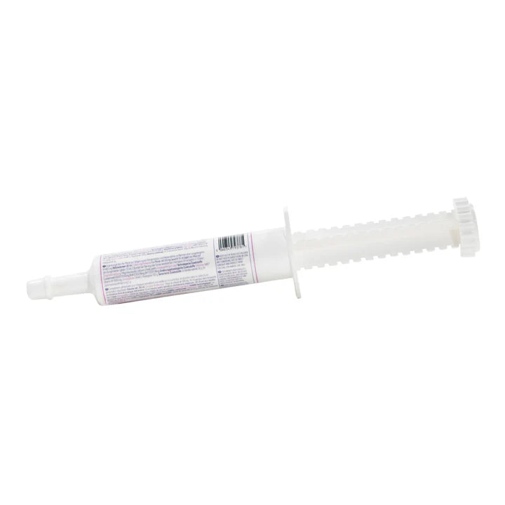 Back of a Super So-Kalm Syringe