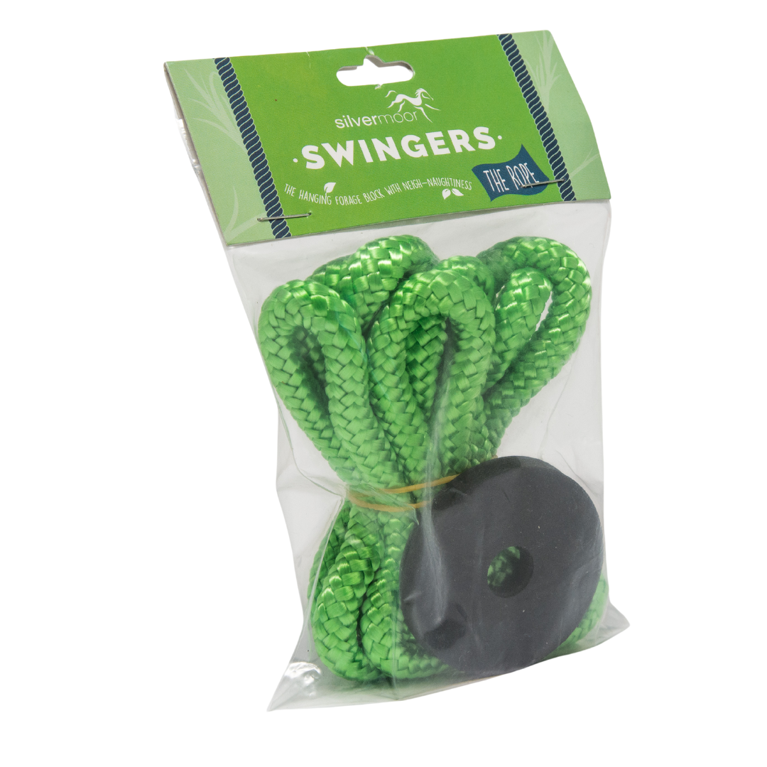 Silvermoor Swingers hanging horse treat block rope kit