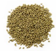 Close up of layers pellets