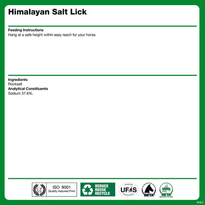 NAF Salt lick ingredients