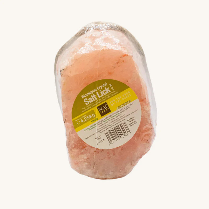 NAF Himalayan Rock Salt – Small, Medium & Large | 100% Pure Pink Himalayan Salt Licks for Horses