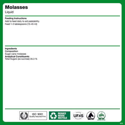 NAF Molasses 5L horse feed enhancer liquid supplement instructions