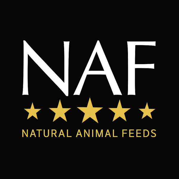 NAF Natural Animal Feeds equine care brand logo