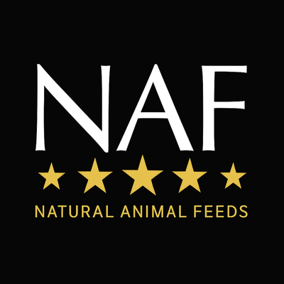 NAF Natural Animal Feeds equine care brand logo