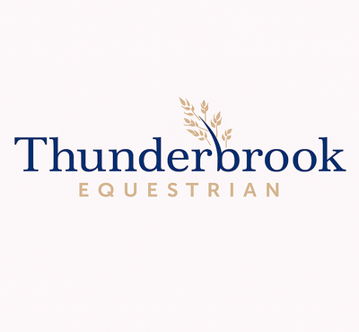 Thunderbrook Equestrian horse feed brand logo