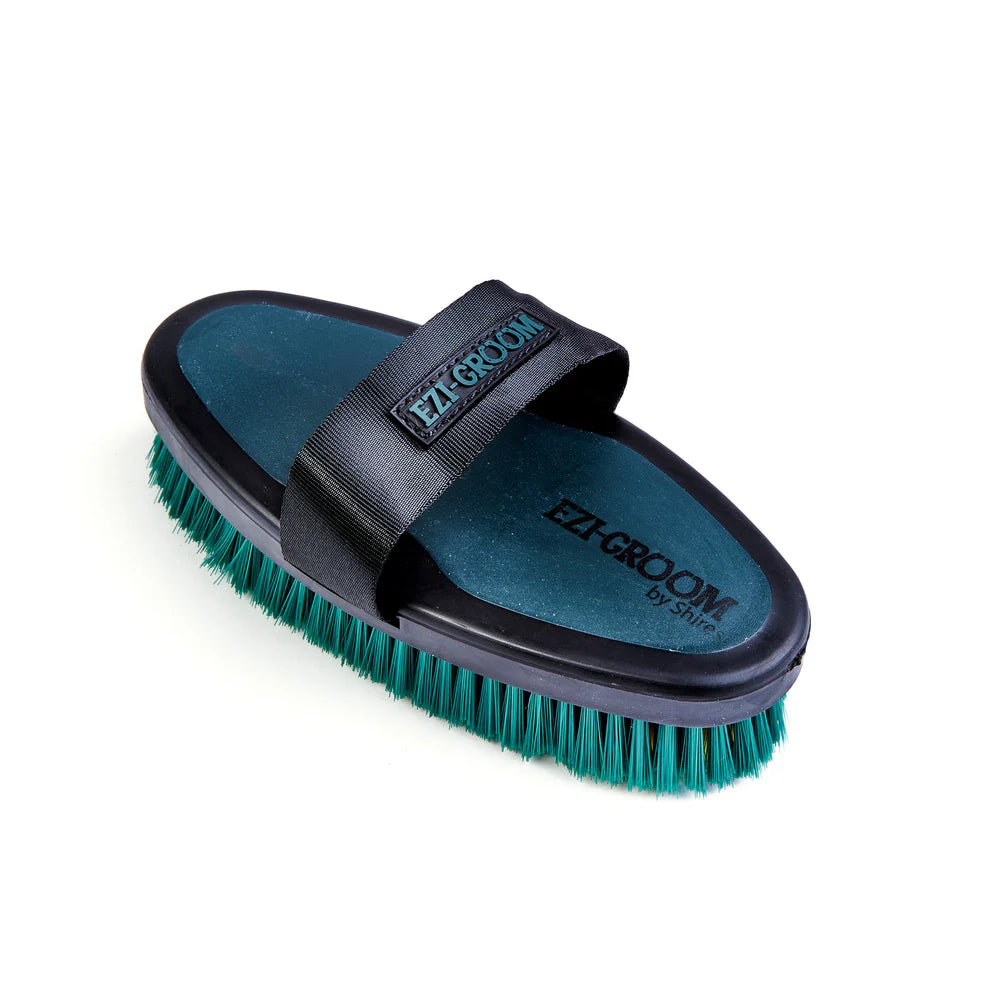 Shires EZI-GROOM Grip Body Wash Brush