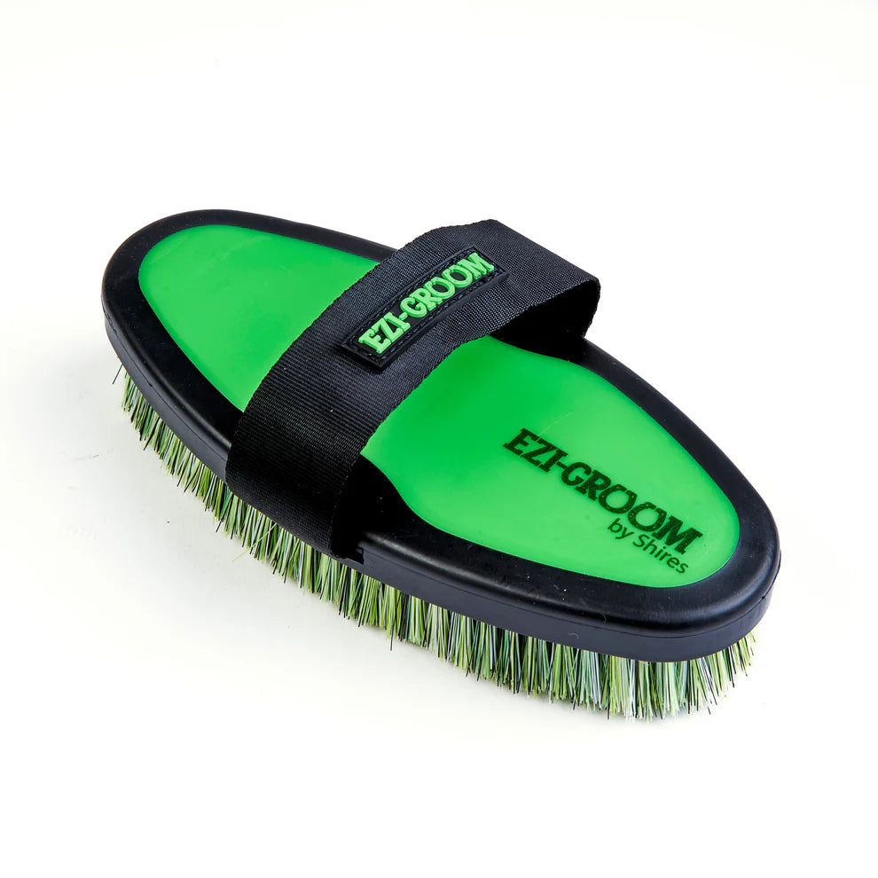 Shires EZI-GROOM Grip Body Wash Brush