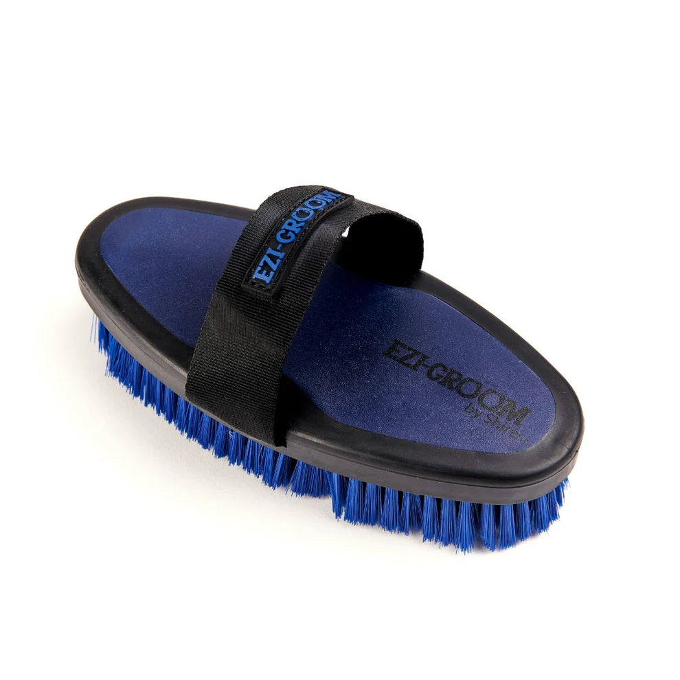 Shires EZI-GROOM Grip Body Wash Brush