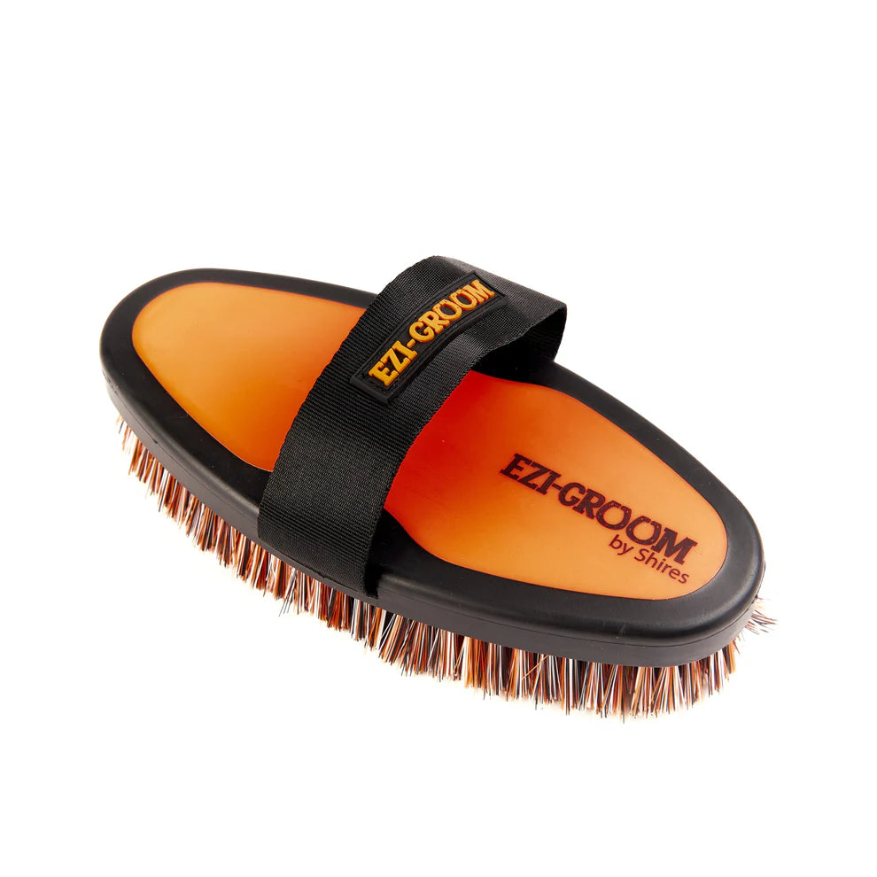 Shires EZI-GROOM Grip Body Wash Brush