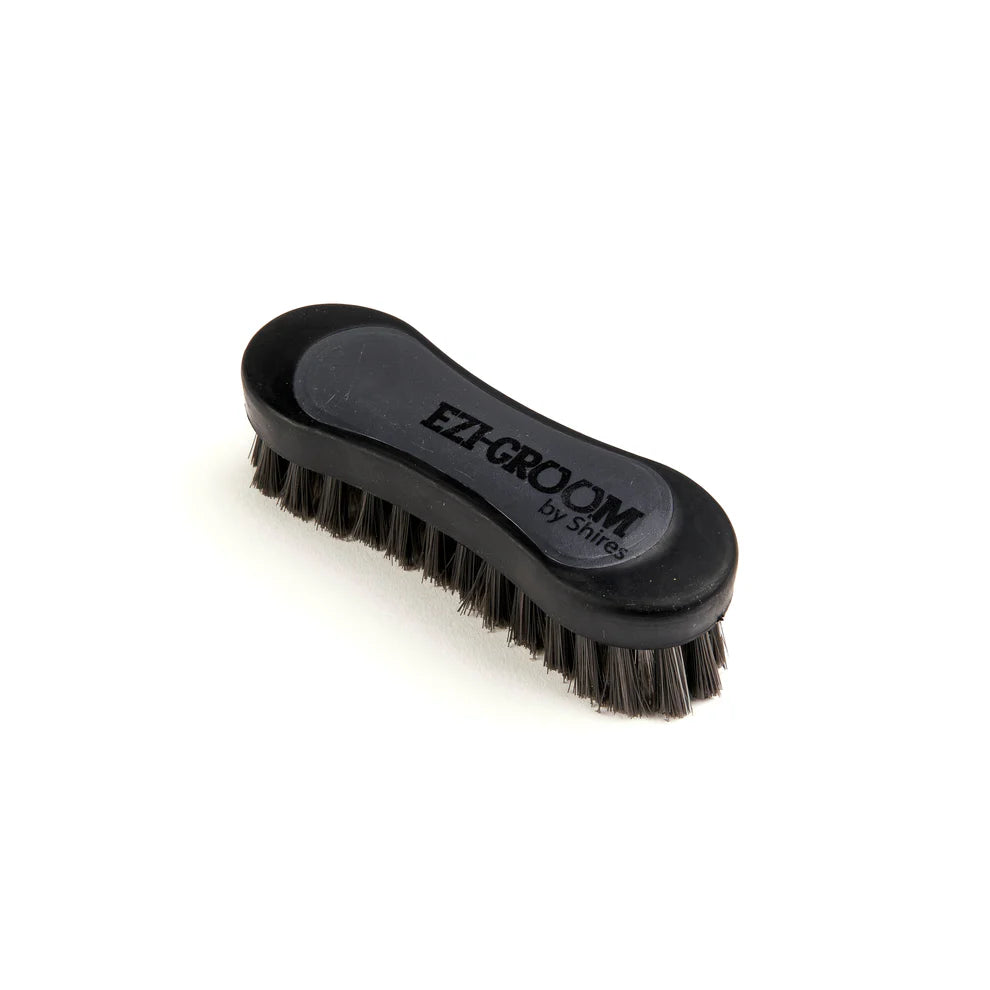 Shires EZI-GROOM Grip Face Brush black