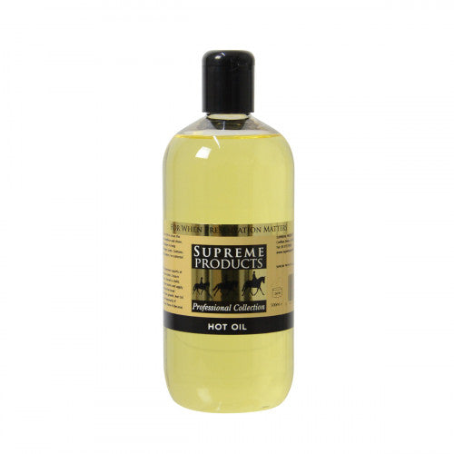 500ml Spreme Products Hot Oil bottle on a white background
