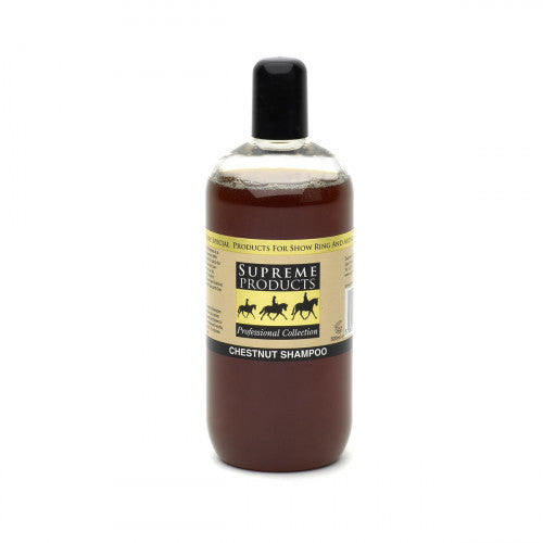 Supreme Products Chestnut Shampoo bottle for horses