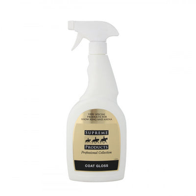 Supreme Products coat gloss spray bottle on a white background