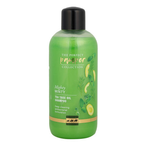 Supreme Products Mighty Minty Tea Tree Shampoo 500ml bottle