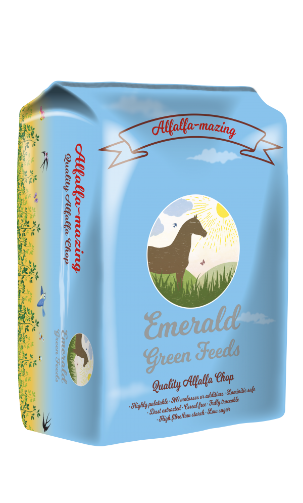 Emerald Green Feeds Alfalfa Mazing 15 kg bag