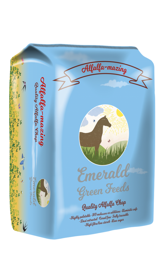 Emerald Green Feeds Alfalfa Mazing 15 kg bag