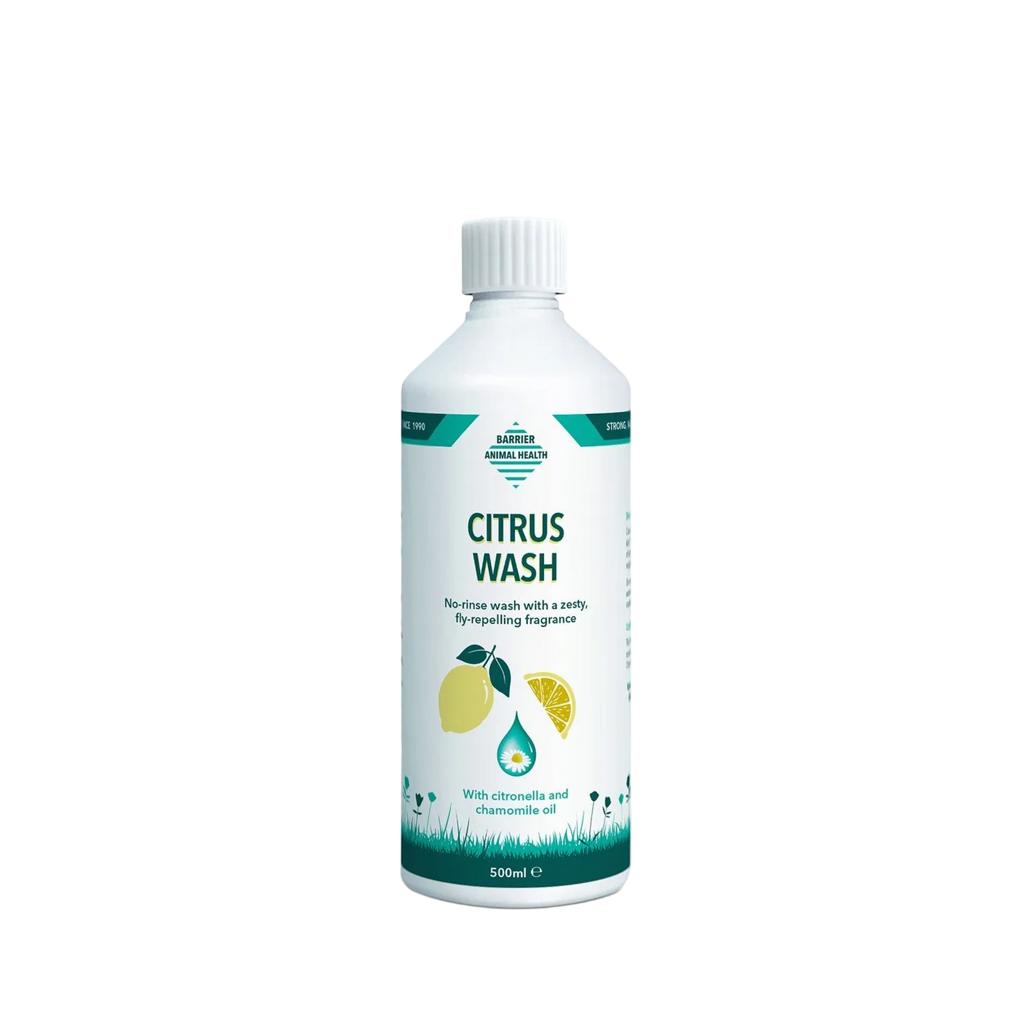 Barrier Citrus Wash — Natural No-Rinse Horse Wash with Citronella