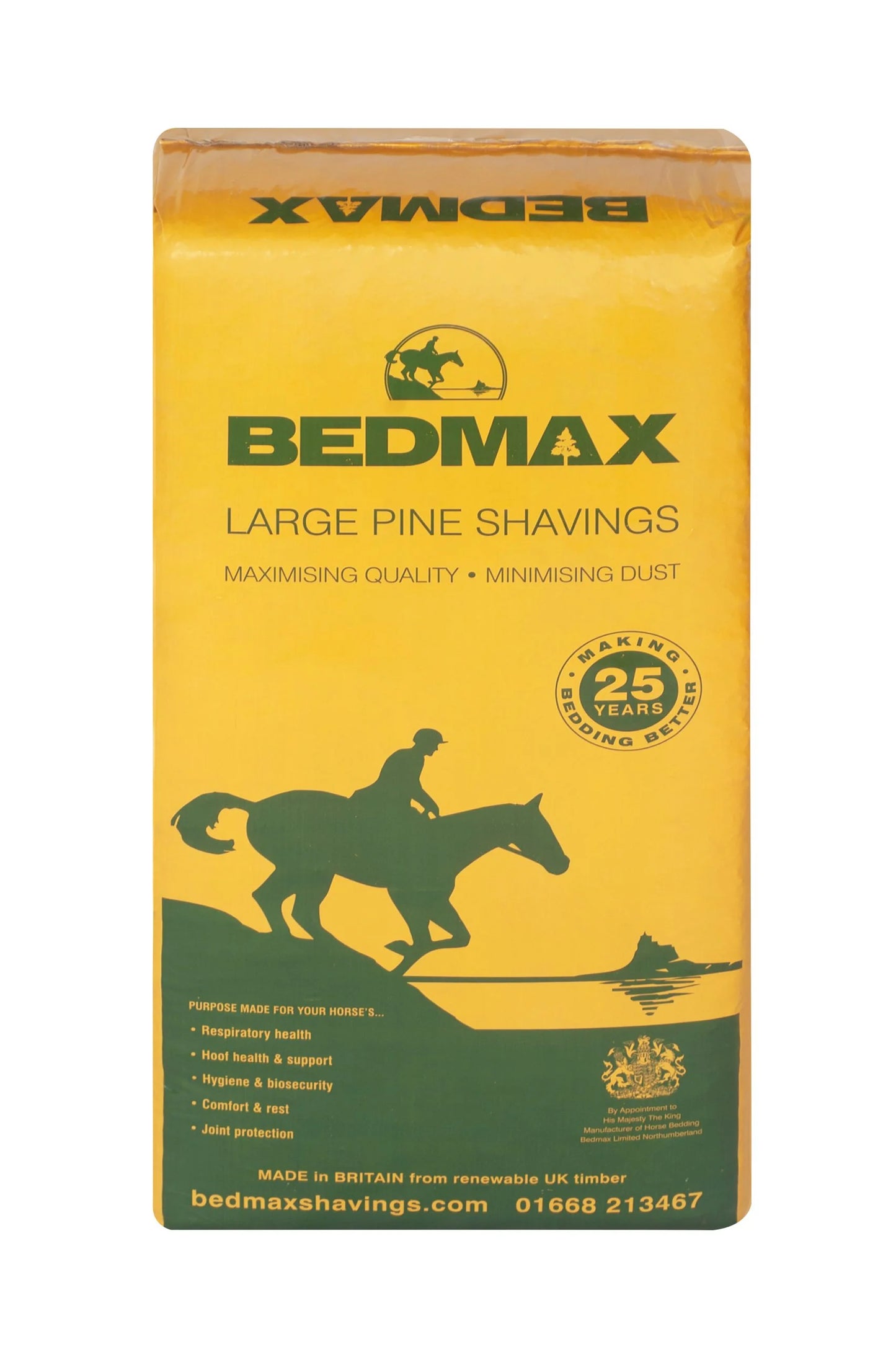 BedMax Shavings premium softwood stable bedding