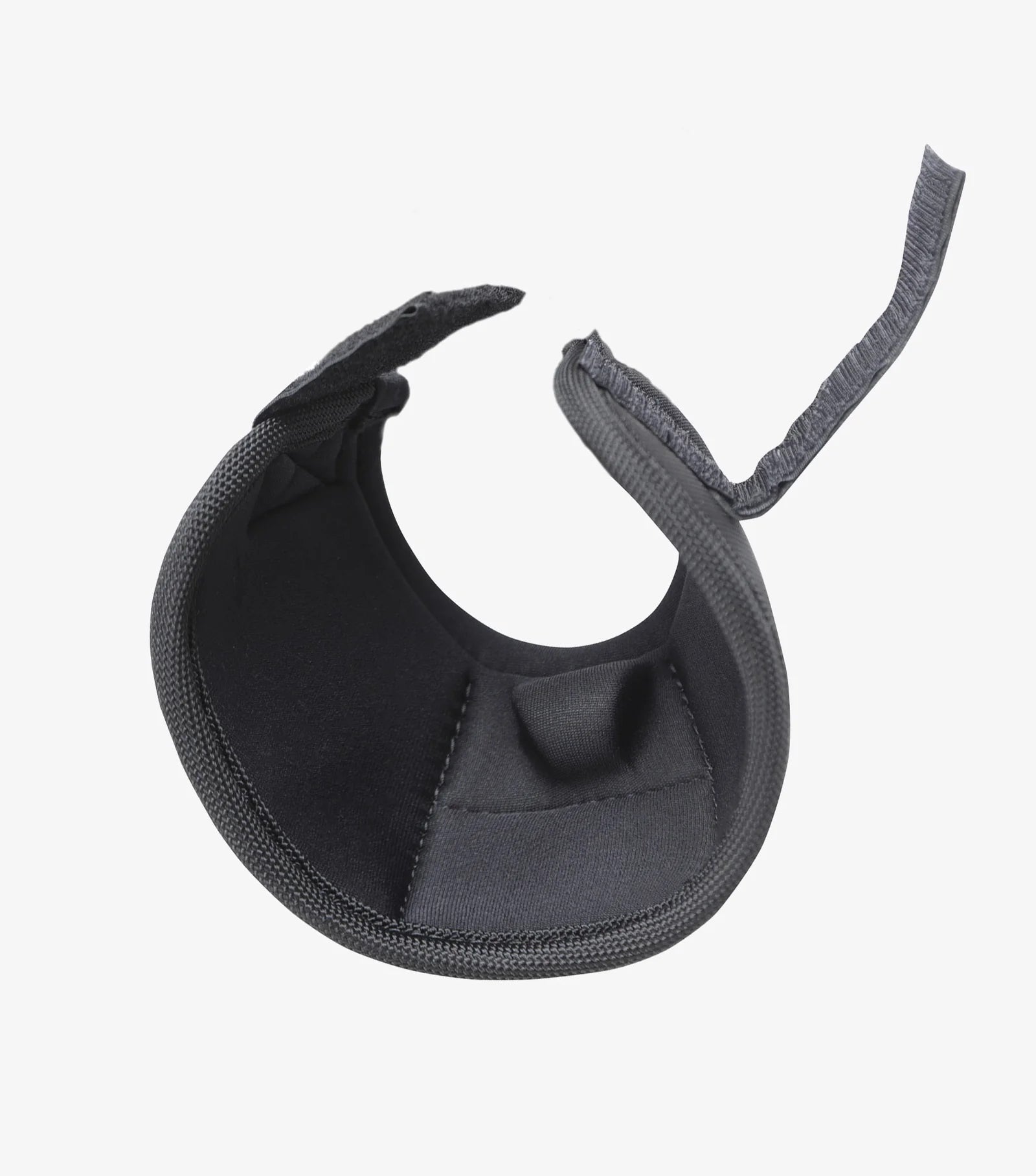 interior of Premier Equine Overreach boot in black 