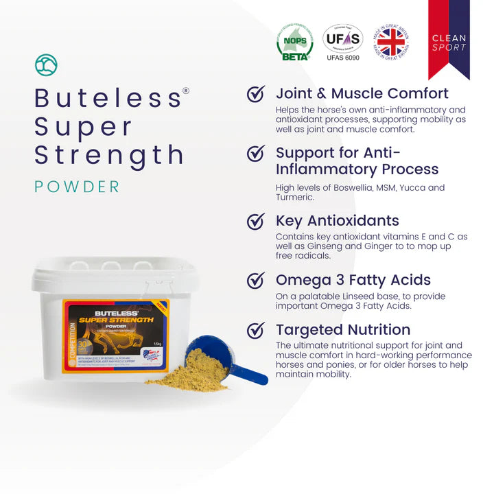 Equine America Buteless Super Strength Powder