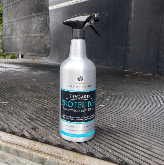 CDM Flygard Protector in a horsebox