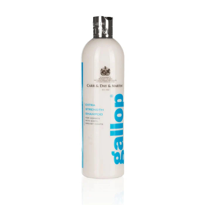 Carr & Day & Martin Gallop Extra Strength Shampoo 500ml for deep coat cleaning