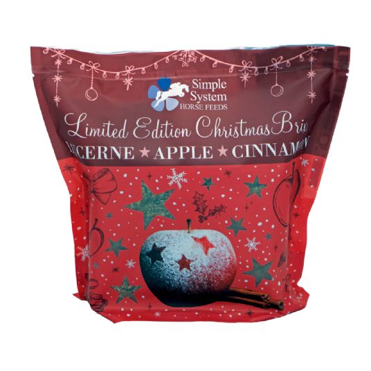 Simple System Christmas Brix lucerne block with apple and cinnamon