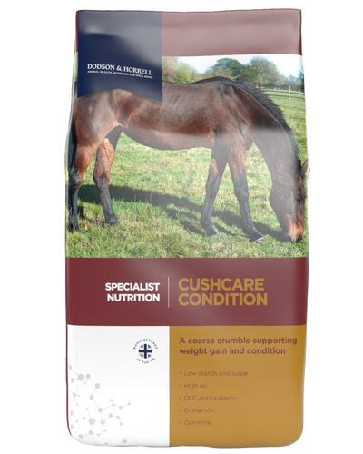 Dodson & Horrell CushCare Condition 18 kg coarse crumble bag for horses