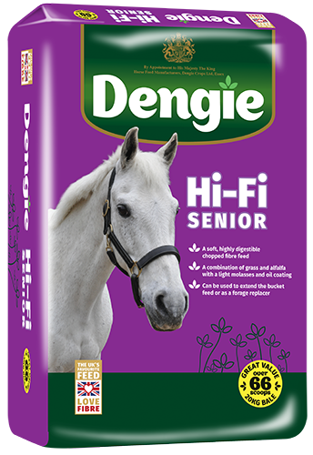 Dengie Hi-Fi Senior 20kg easy chew fibre feed for horses