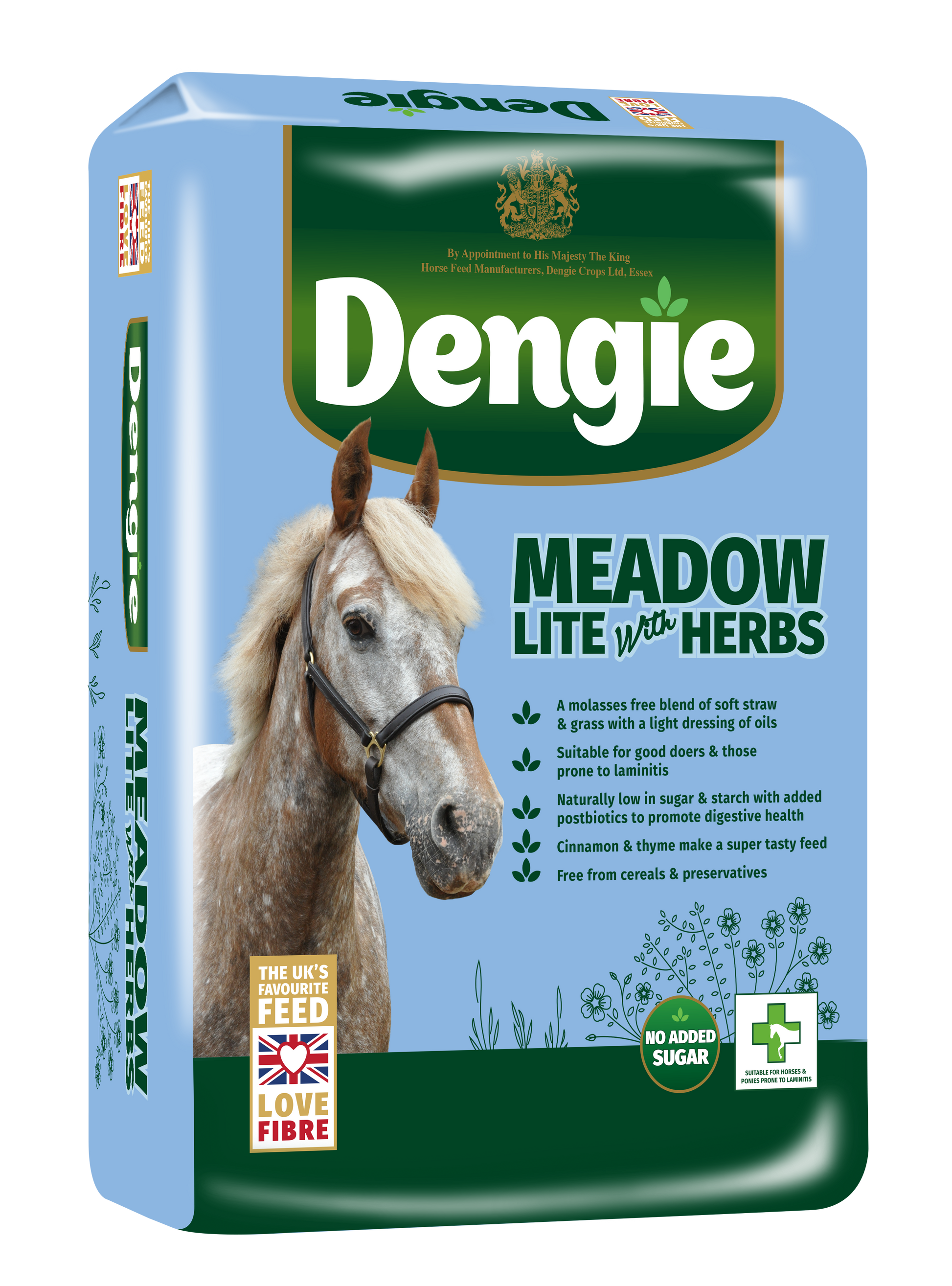 Dengie Meadow Lite with Herbs horse feed bag