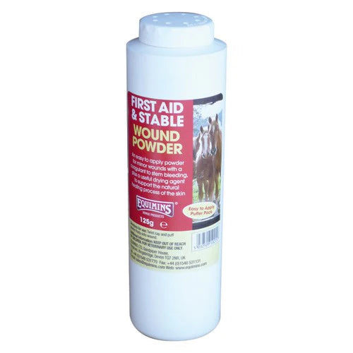 Equimins Wound Powder 125 g puffer bottle for horses