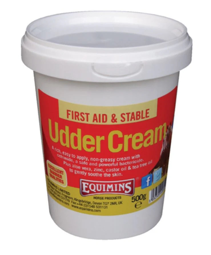 Equimins Udder Cream 500 g tub for horses