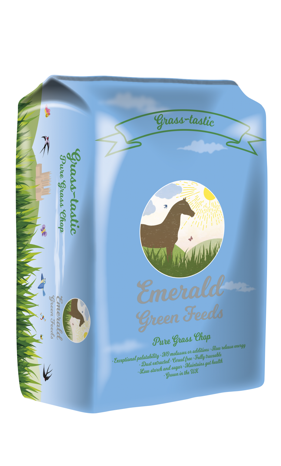 Bag of Emerald Green Feeds Grass-Tastic