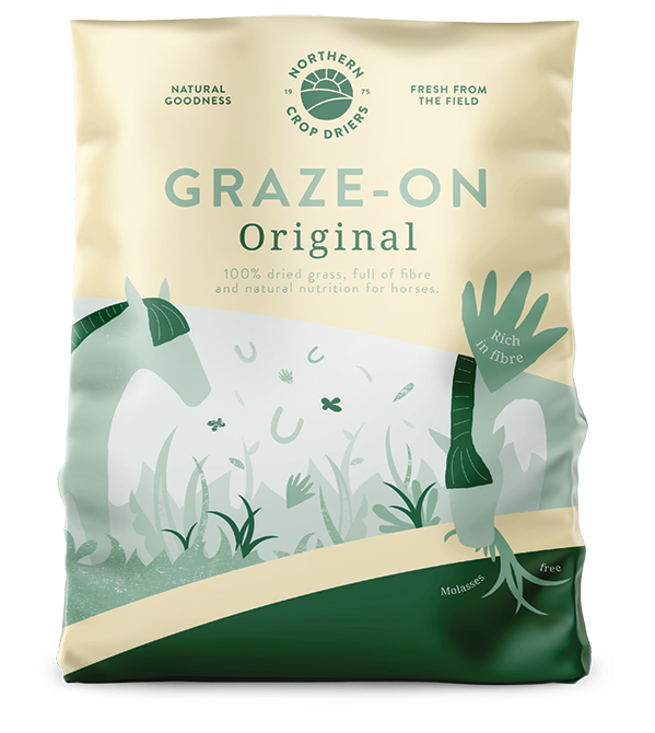 Northern Crop Driers Graze-On Original 14 kg dried grass forage