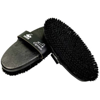 Haas Capriole Brush Black soft horse grooming brush