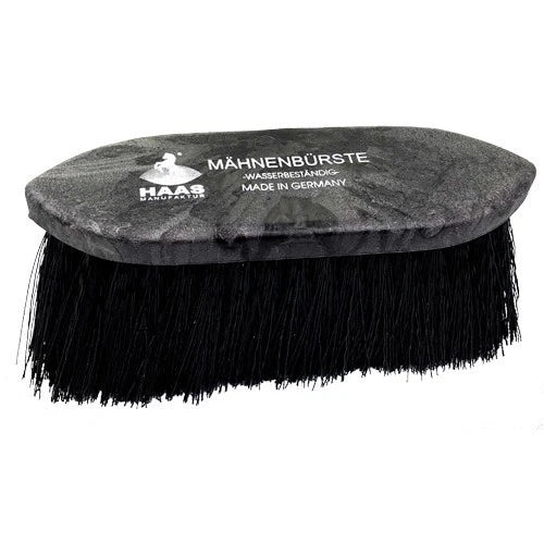 Haas Mane Brush (Black) - Large 8cm Bristles