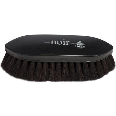 Haas Noir Coat Brush Large soft horse body grooming brush