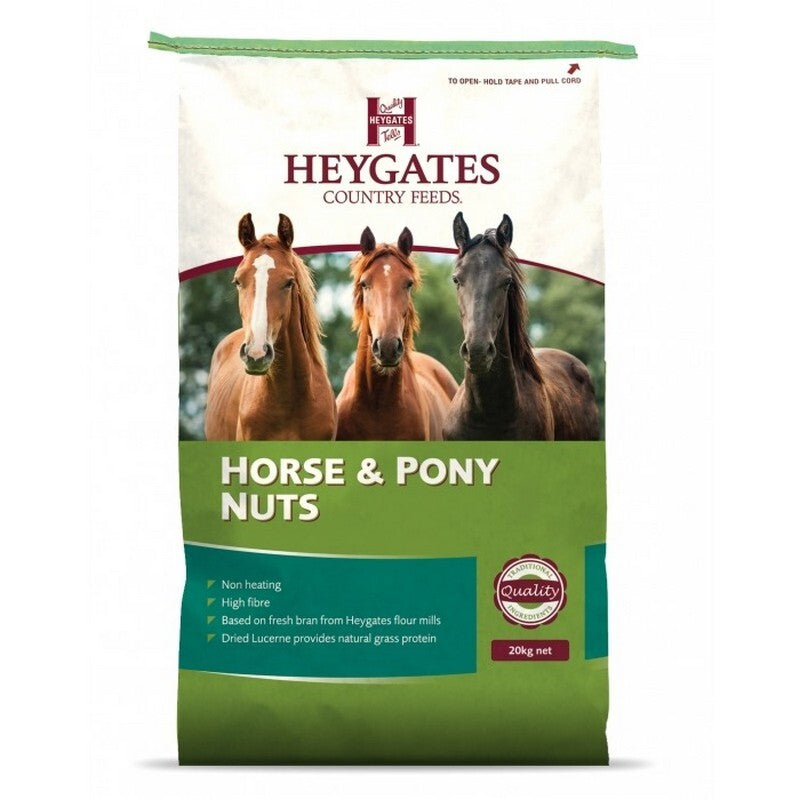 Bag of Heygates Horse & Pony Nuts 20kg
