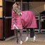 Shires Highlander Plus 100 Combo Turnout Rug full view on horse in stable