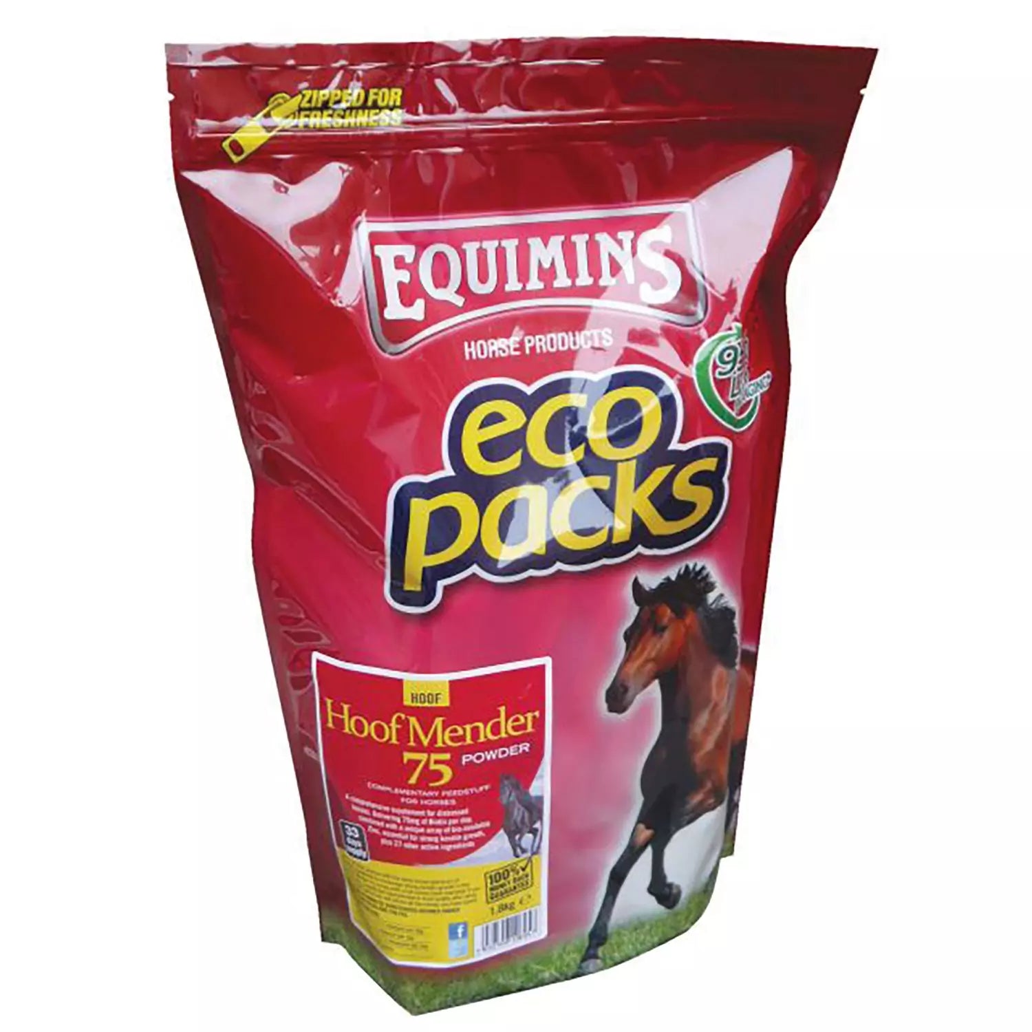 Horse hoof supplement Equimins Hoof Mender 75 bag