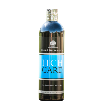 Carr & Day & Martin ItchGard bottle close up