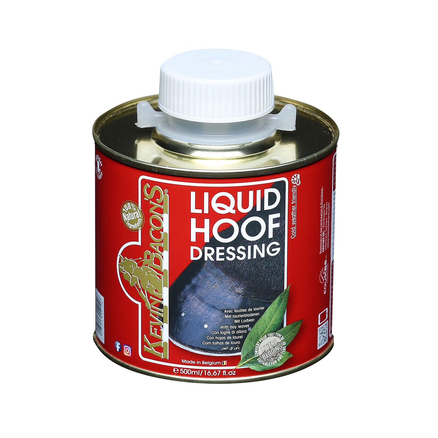 Kevin Bacon’s Liquid Hoof Dressing natural nourishing hoof oil 500ml