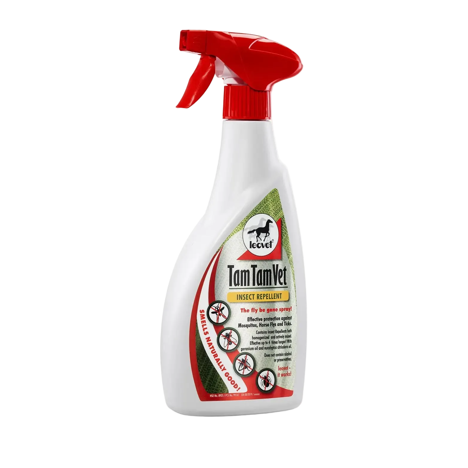 Tam Tam Vet insect repellent spray bottle on a white background