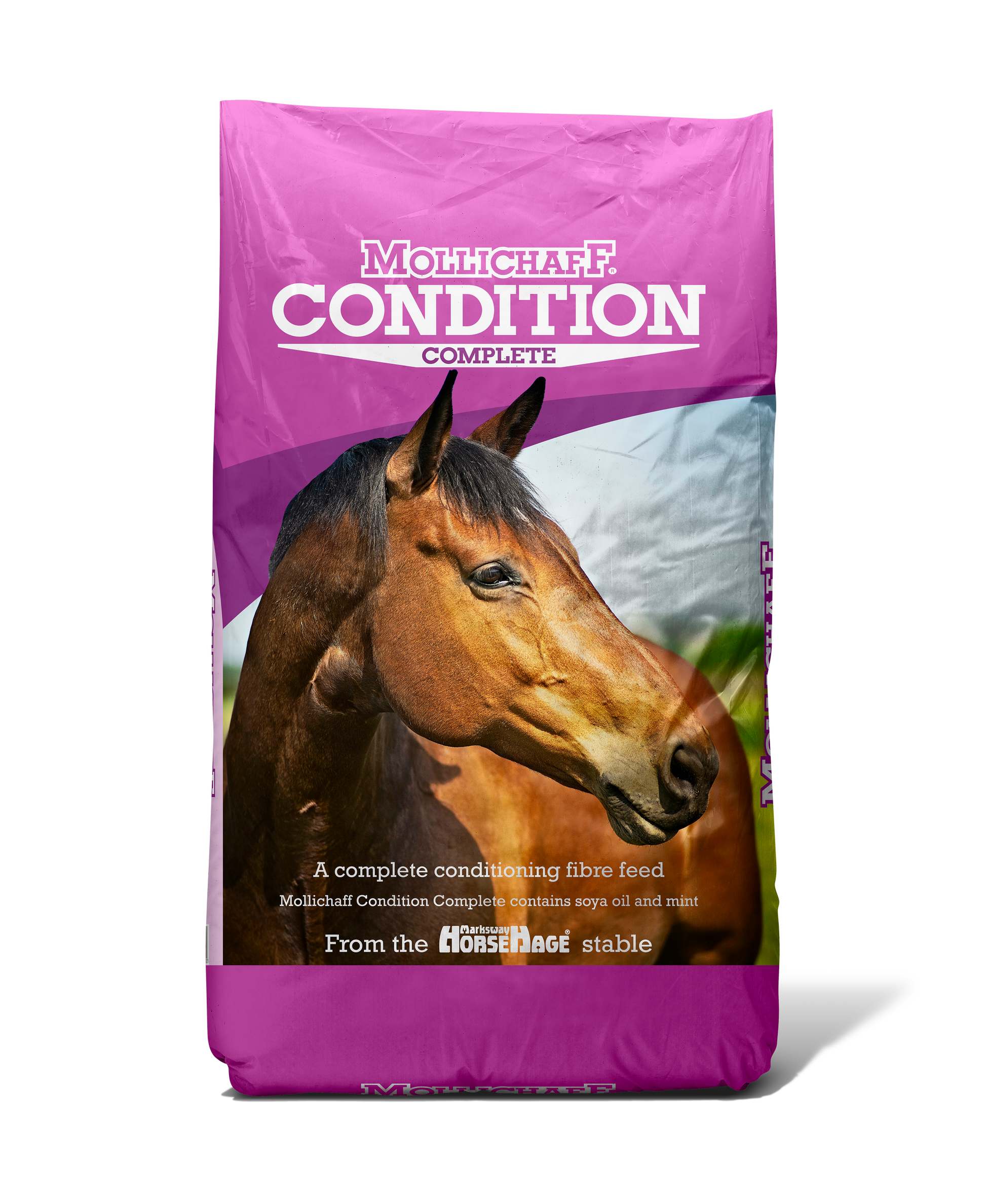 Mollichaff Condition Complete high-fibre equine feed bag